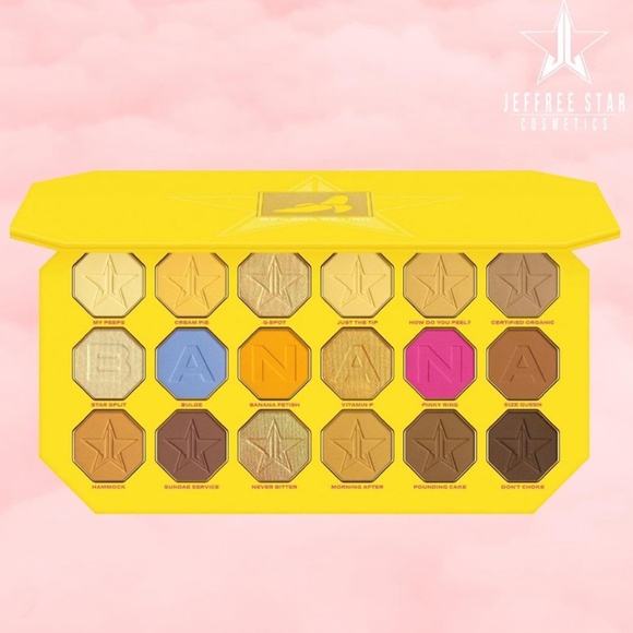 Jeffree Star Cosmetics Banana Fetish Artistry Makeup Eyeshadow Palette BRAND NEW - Picture 2 of 16